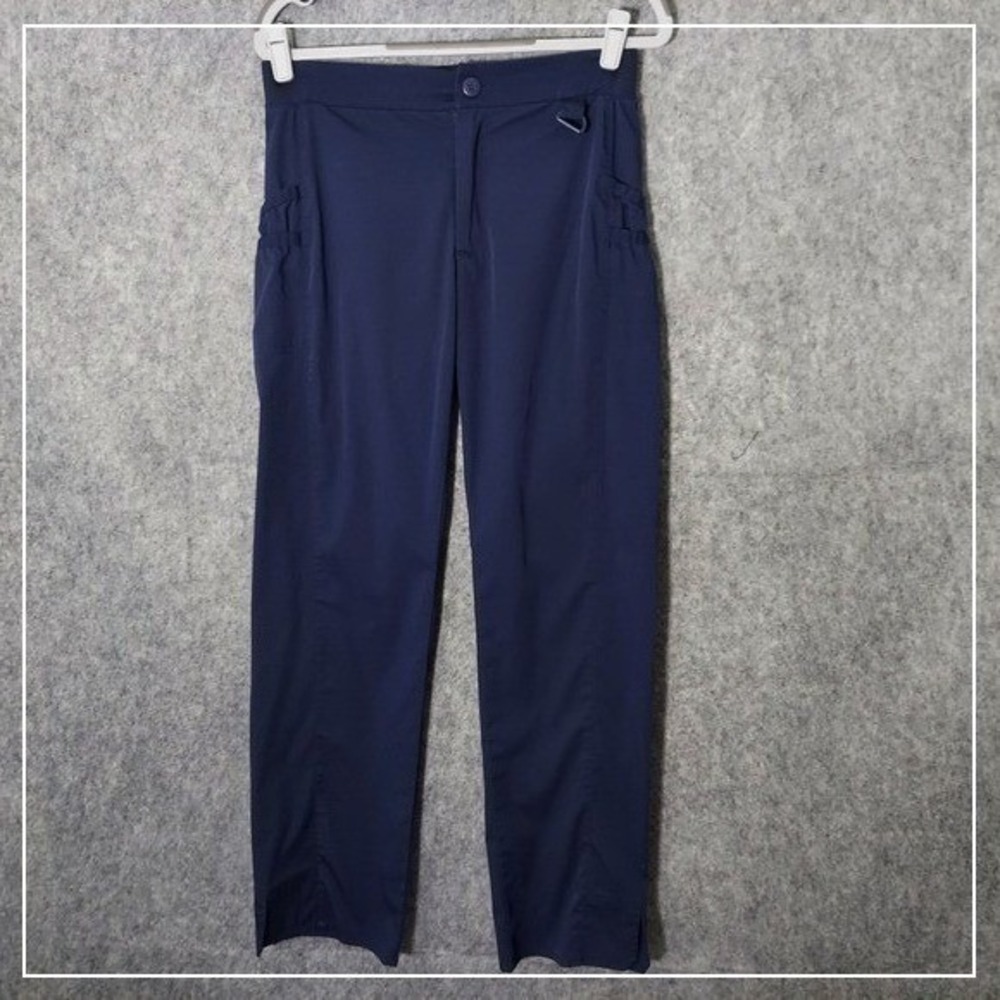Adar Scrub Pants Women S Blue Straight Leg‎ Nursing Medical Uniform Stretch